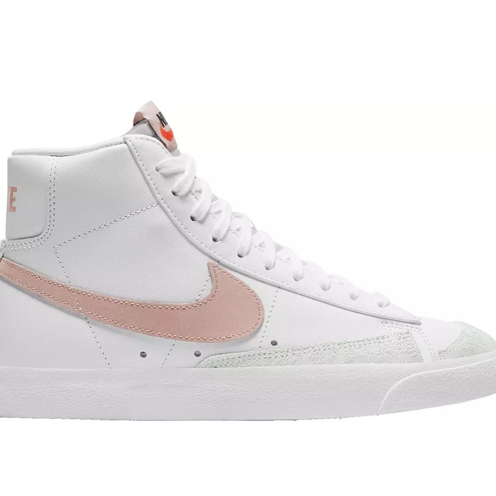 Nike Womens Size 6.5 Pink Check Blazers